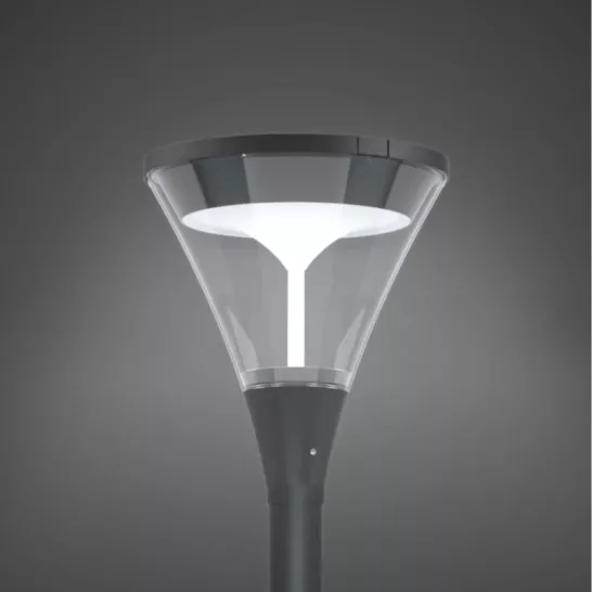 Luminaire Design sur poteau