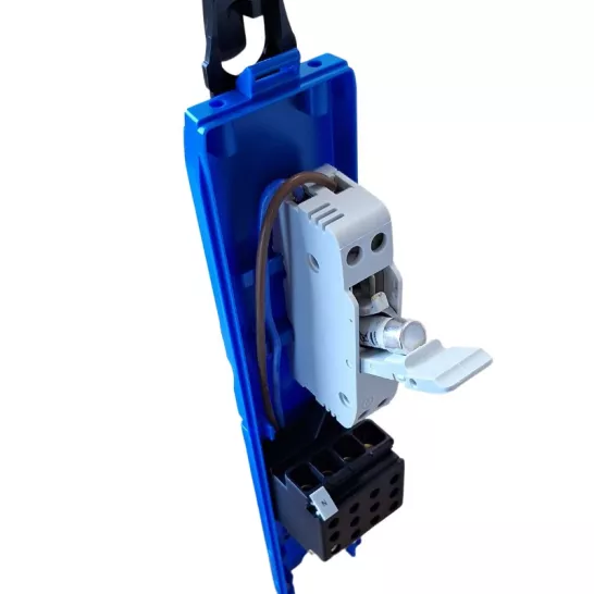 Coffret de raccordement électrique pour mât