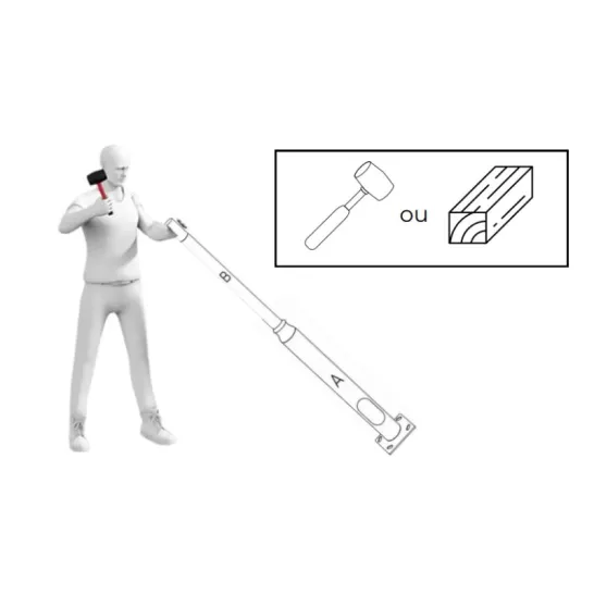 Mât d’éclairage modulaire SPLIT POLE