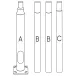 Mât d’éclairage modulaire SPLIT POLE