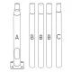 Mât d’éclairage modulaire SPLIT POLE