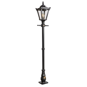 Lampadaire en fonte victorien traditionnel 2,3 m (Harte H007)