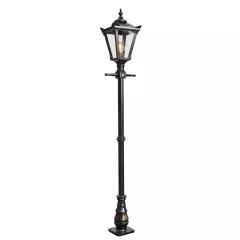Lampadaire en fonte victorien traditionnel 2,3 m (Harte H007)