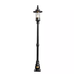 Lampadaire de jardin en fonte style géorgien 1,39 m (Harte H404)