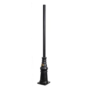Poteau de lampadaire en fonte traditionnel 2,36 m (Harte LC012)
