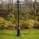 Poteau de lampadaire en fonte traditionnel 2,36 m (Harte LC012)