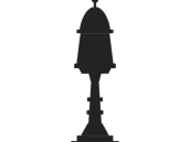 Lampadaire et réverbère en fonte