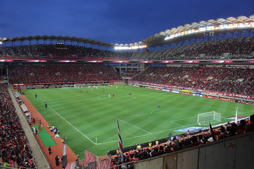 Eclairage stade de foot