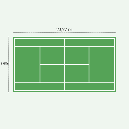 Terrain de tennis