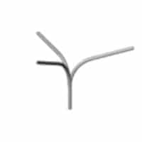 Crosse triple pour mât d'éclairage