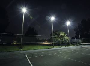 hauteur poteau éclairage public