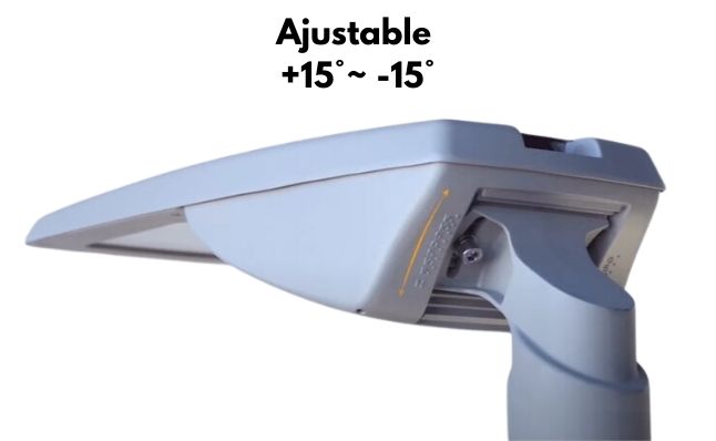 réglable de l'inclinaison du luminaire led